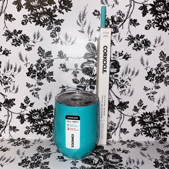 Corkcicle Accessories Corkcicle Teal Iridescent Wine Cup With